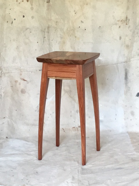 Bubinga Cup of Coffee Table